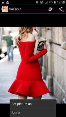 Emulate Android APK Flounce Dress