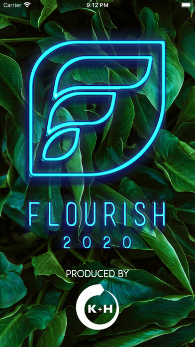 Emulate iPhone app Flourish Conference 2020 using MyAndroid