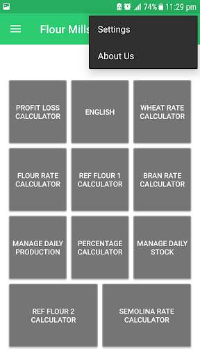 Run android online APK Flour Mills Calculator from MyAndroid or emulate Flour Mills Calculator using MyAndroid