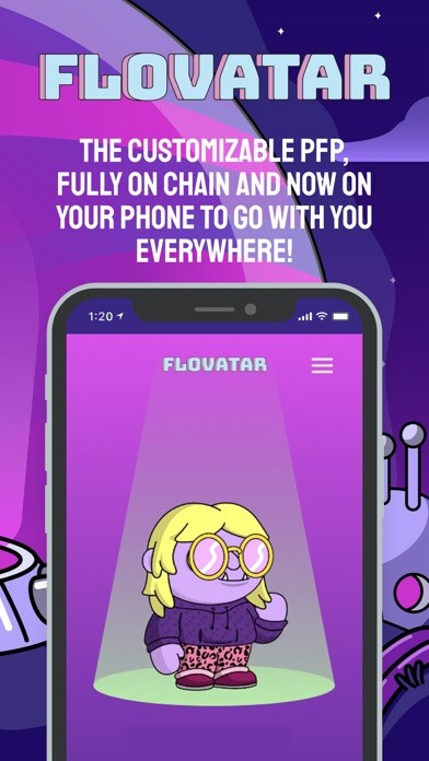Emulate iPhone app Flovatar using MyAndroid