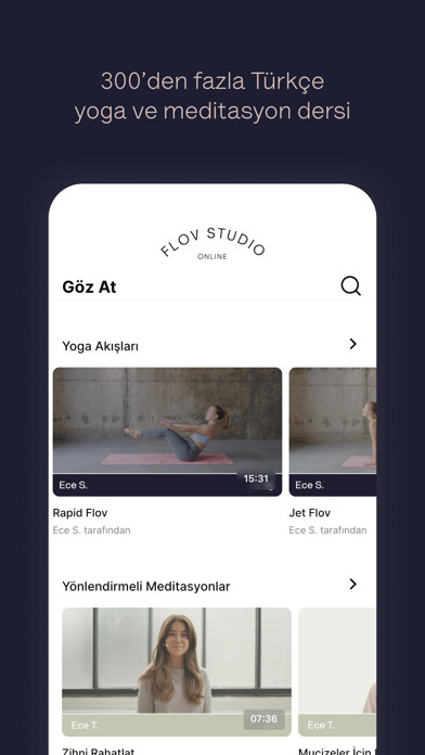 Emulate iPhone app Flov Studio: Yoga & Meditasyon using MyAndroid Emulate iPhone app Flov Studio: Yoga & Meditasyon using MyAndroid