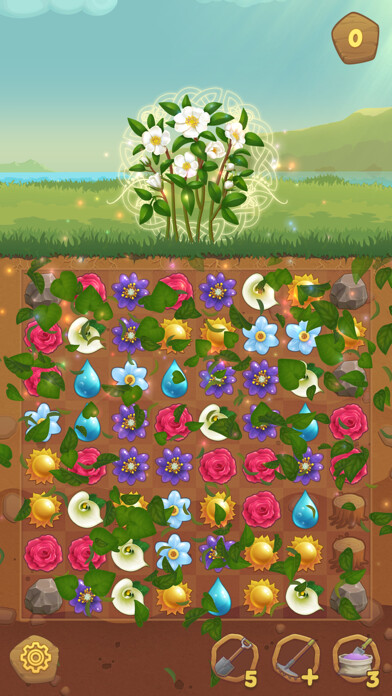 Emulate iPhone app Flower Book: Match 3 game using MyAndroid Emulate iPhone app Flower Book: Match 3 game using MyAndroid
