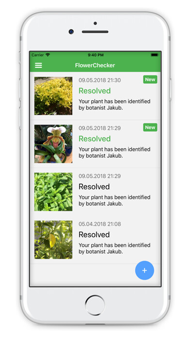 Emulate iPhone app FlowerChecker, plant identify using MyAndroid Emulate iPhone app FlowerChecker, plant identify using MyAndroid