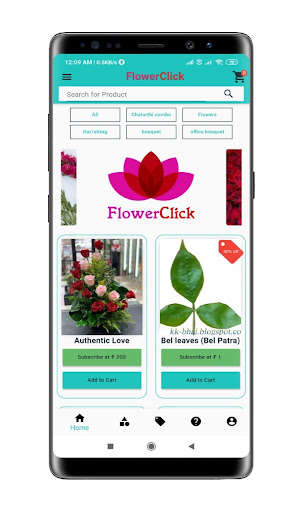 Run android online APK Flower Click from MyAndroid or emulate Flower Click using MyAndroid