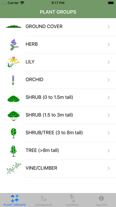 Emulate iPhone app Flowering Plants of Tasmania using MyAndroid Emulate iPhone app Flowering Plants of Tasmania using MyAndroid