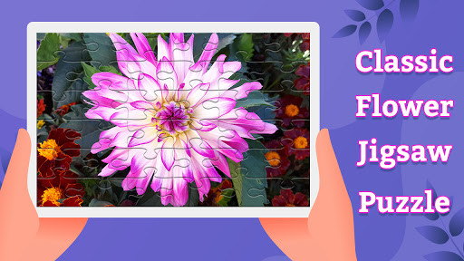 Emulate Android APK Flower Jigsaw Puzzle