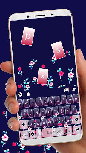 Run android online APK Flower Pattern Keyboard Theme from MyAndroid or emulate Flower Pattern Keyboard Theme using MyAndroid