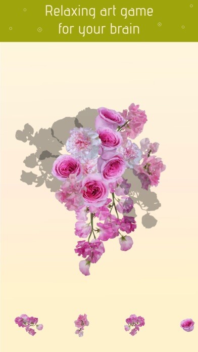 Emulate iPhone app Flower Puzzles: New Brain Game using MyAndroid