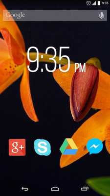 Emulate Android APK Flowers Bloom