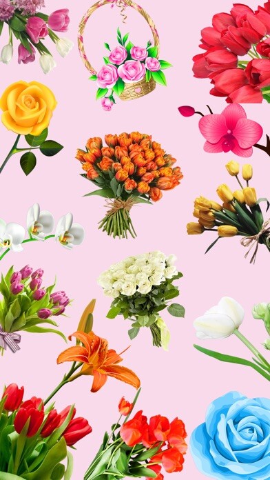 Emulate iPhone app Flowers Emoji Stickers using MyAndroid Emulate iPhone app Flowers Emoji Stickers using MyAndroid