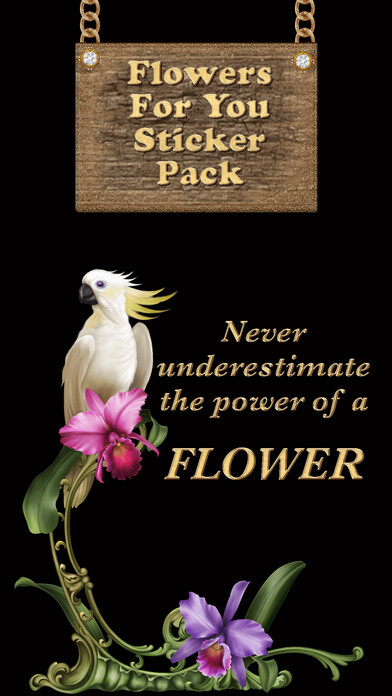 Emulate iPhone app Flowers For You Sticker Pack using MyAndroid Emulate iPhone app Flowers For You Sticker Pack using MyAndroid