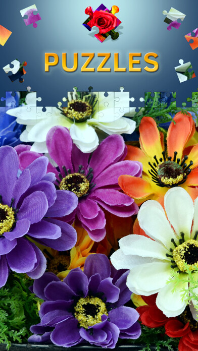Emulate iPhone app Flowers Jigsaw Puzzles 2017 using MyAndroid