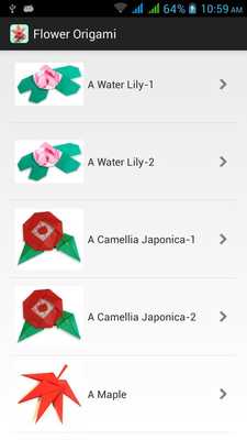 Emulate Android APK Flowers Origami Emulate Android APK Flowers Origami