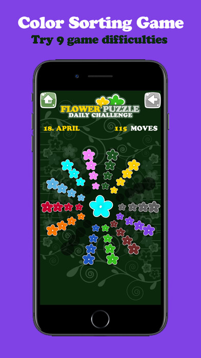 Emulate iPhone app Flower Sort Puzzle using MyAndroid Emulate iPhone app Flower Sort Puzzle using MyAndroid