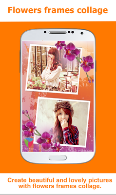 Emulate Android APK Flowers Photo Frames Collage
