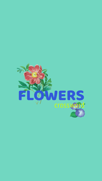 Emulate iPhone app Flowers Puzzle Crossword using MyAndroid