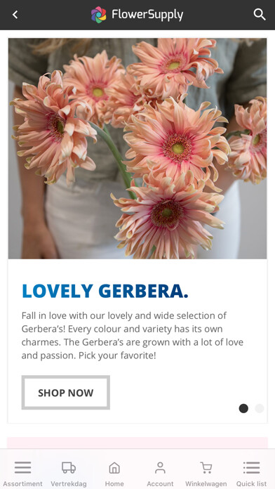 Emulate iPhone app FlowerSupply using MyAndroid