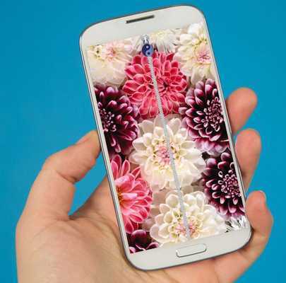 Emulate Android APK Flowers Zipper Screen Lock