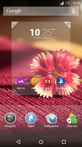 Run android online APK Flower Xperia Theme from MyAndroid or emulate Flower Xperia Theme using MyAndroid Run android online APK Flower Xperia Theme from MyAndroid or emulate Flower Xperia Theme using MyAndroid