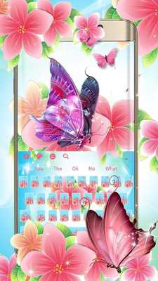 Emulate Android APK Flowery Keyboard Theme Emulate Android APK Flowery Keyboard Theme
