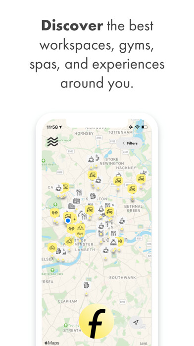 Emulate iPhone app Flow: Places and Experiences using MyAndroid