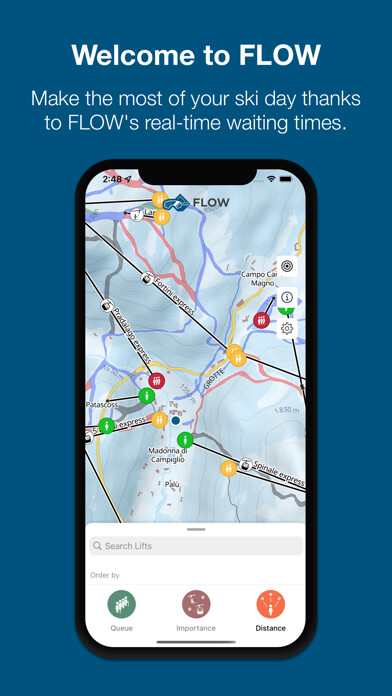 Emulate iPhone app Flow - Queue info using MyAndroid