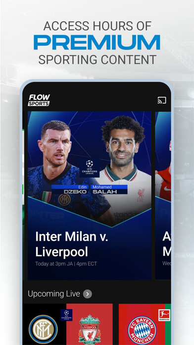 Emulate iPhone app Flow Sports using MyAndroid