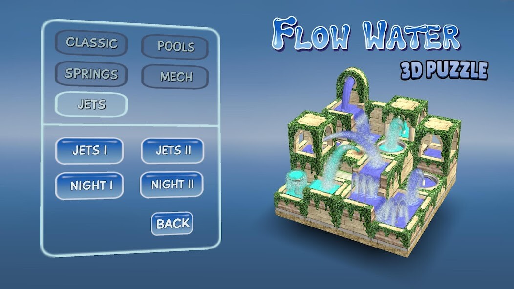 Emulate iPhone app Flow Water Fountain 3D Puzzle using MyAndroid Emulate iPhone app Flow Water Fountain 3D Puzzle using MyAndroid