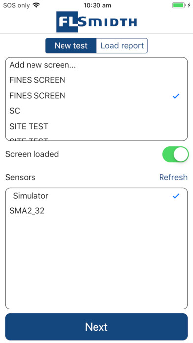 Emulate iPhone app FLSmidth SMAv2 using MyAndroid
