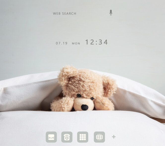 Run android online APK Fluffy Teddy Bear Theme +HOME from MyAndroid or emulate Fluffy Teddy Bear Theme +HOME using MyAndroid