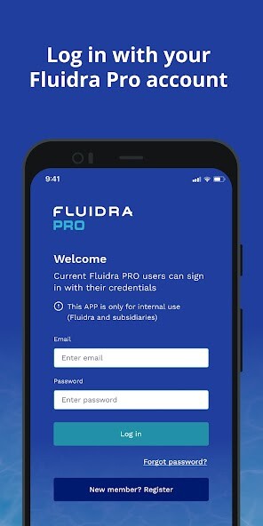 Run android online APK Fluidra Pro - Services from MyAndroid or emulate Fluidra Pro - Services using MyAndroid