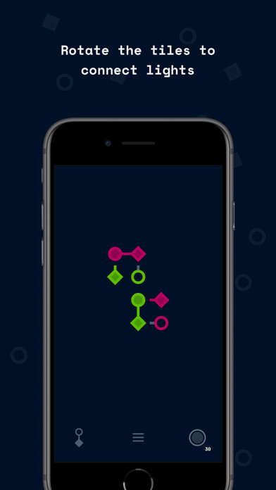 Emulate iPhone app Fluorite: Connect Light Lines using MyAndroid Emulate iPhone app Fluorite: Connect Light Lines using MyAndroid