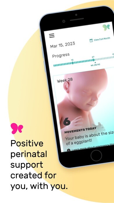 Emulate iPhone app Flutter Care: Pregnancy using MyAndroid