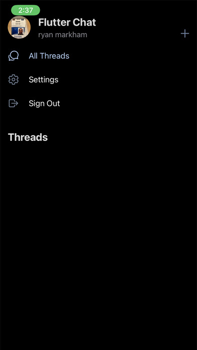Emulate iPhone app Flutter Chat using MyAndroid Emulate iPhone app Flutter Chat using MyAndroid