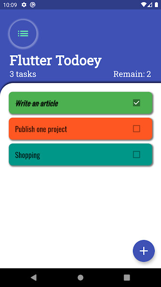 Run android online APK Flutter Todoey from MyAndroid or emulate Flutter Todoey using MyAndroid