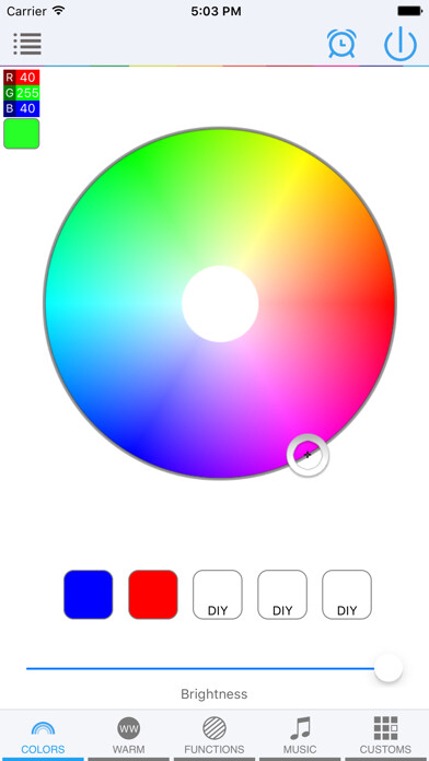 Emulate iPhone app Flux Bluetooth using MyAndroid