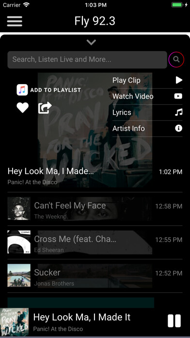 Emulate iPhone app Fly 92.3 using MyAndroid Emulate iPhone app Fly 92.3 using MyAndroid