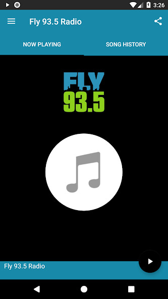 Run android online APK Fly 93.5 Radio from MyAndroid or emulate Fly 93.5 Radio using MyAndroid
