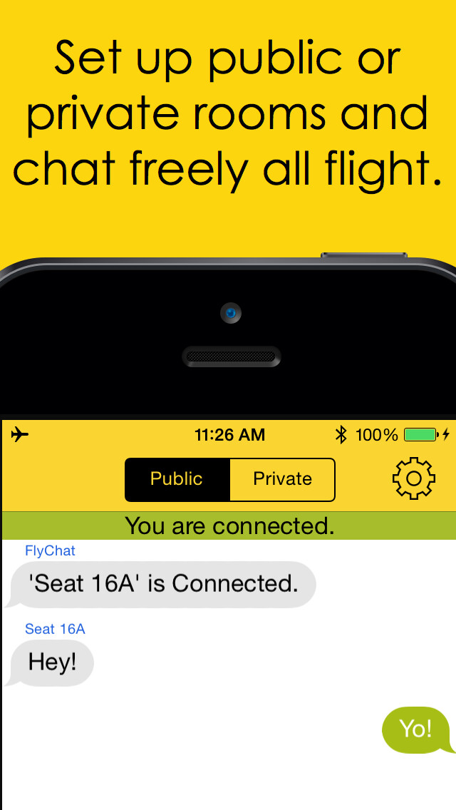 Emulate iPhone app FlyChat Messenger using MyAndroid Emulate iPhone app FlyChat Messenger using MyAndroid