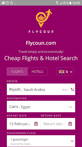 Run android online APK FLYCOUN from MyAndroid or emulate FLYCOUN using MyAndroid