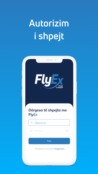 Emulate iPhone app Flyex - Postë e shpejtë using MyAndroid Emulate iPhone app Flyex - Postë e shpejtë using MyAndroid