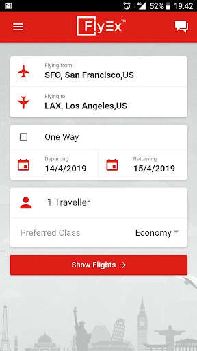 Run android online APK FlyEx from MyAndroid or emulate FlyEx using MyAndroid