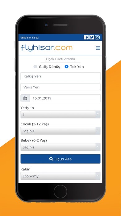 Emulate iPhone app Flyhisar using MyAndroid Emulate iPhone app Flyhisar using MyAndroid
