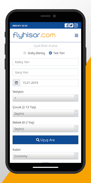 Run android online APK Flyhisar - Uak Bileti Alman?n from MyAndroid or emulate Flyhisar - Uak Bileti Alman?n using MyAndroid