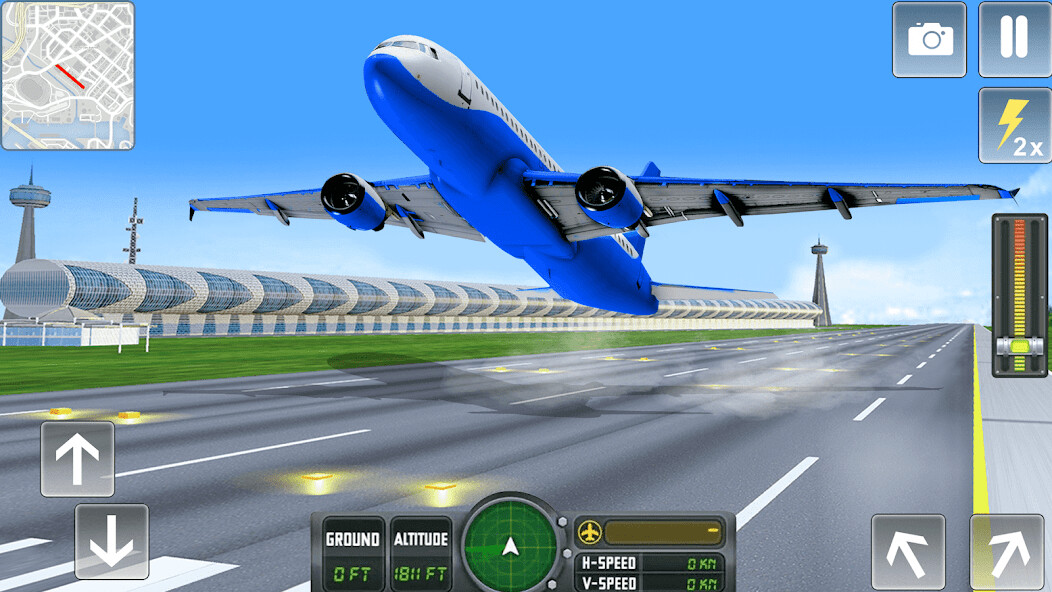 Run android online APK Flying Airplane Pilot Games from MyAndroid or emulate Flying Airplane Pilot Games using MyAndroid