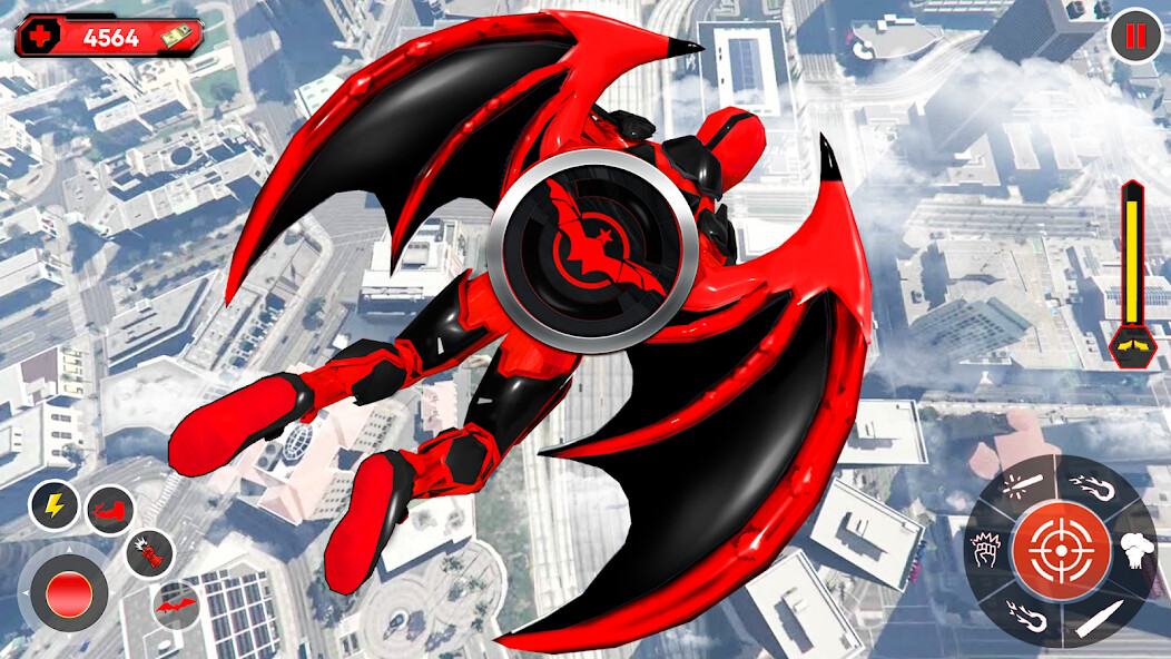 Run android online APK Flying Bat Robot Bike Game from MyAndroid or emulate Flying Bat Robot Bike Game using MyAndroid