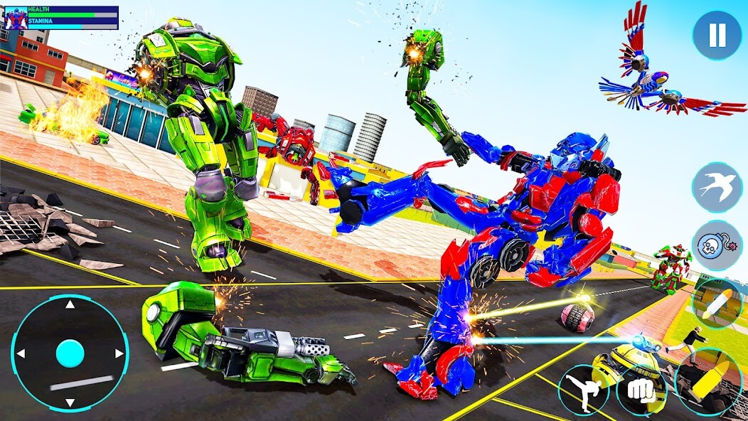 Run android online APK Flying bike robot: Robot games from MyAndroid or emulate Flying bike robot: Robot games using MyAndroid Run android online APK Flying bike robot: Robot games from MyAndroid or emulate Flying bike robot: Robot games using MyAndroid