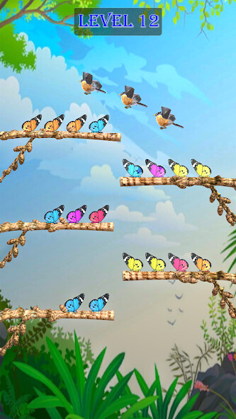 Run android online APK Flying Bird Sorting Puzzle from MyAndroid or emulate Flying Bird Sorting Puzzle using MyAndroid