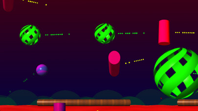 Emulate iPhone app Flying Bouncing Ball using MyAndroid