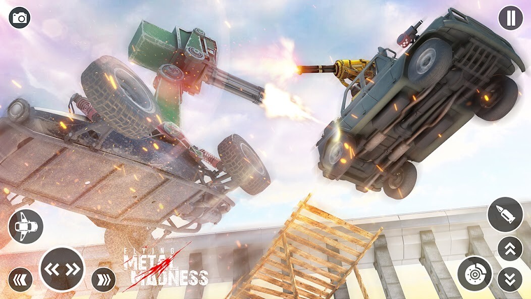 Run android online APK Flying Car Robot Shooting Game from MyAndroid or emulate Flying Car Robot Shooting Game using MyAndroid